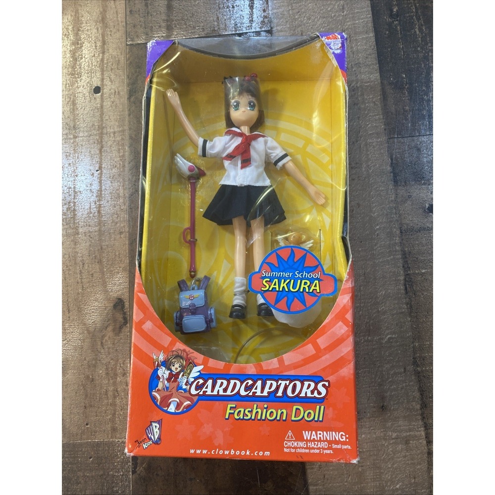 Cardcaptors Summer School Sakura 8" Fashion Doll Anime Manga Trendmasters Sealed